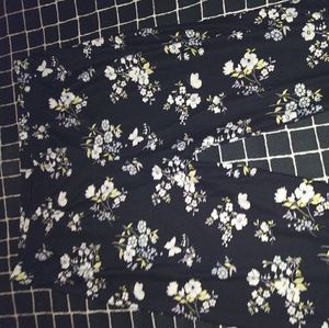 Black & White Floral/Butterflies